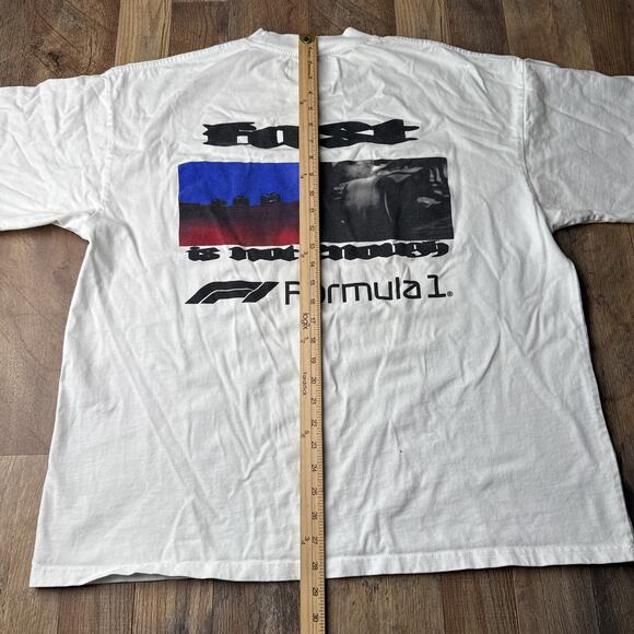 Pacsun x Formula 1 T-Shirt Men's 2XL White Short Sleeve Racing Grand Prix 6094 - Picture 6 of 8